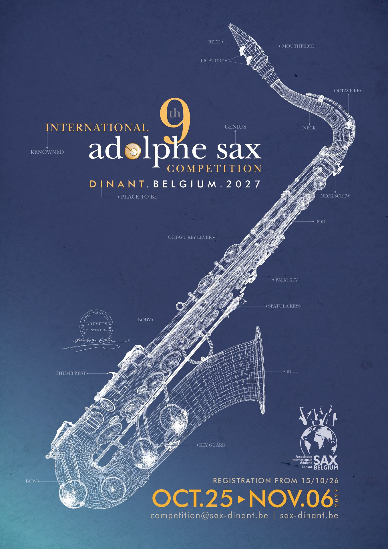 International Dinant Saxophone Competition 2027